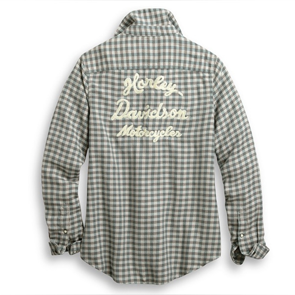 Harley-Davidson Embroidered Button Down Shirt
